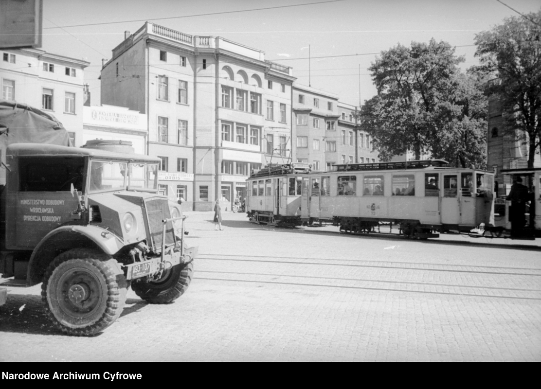 Jelenia Góra, 2-axle trailer car № 73; Jelenia Góra — Old photos