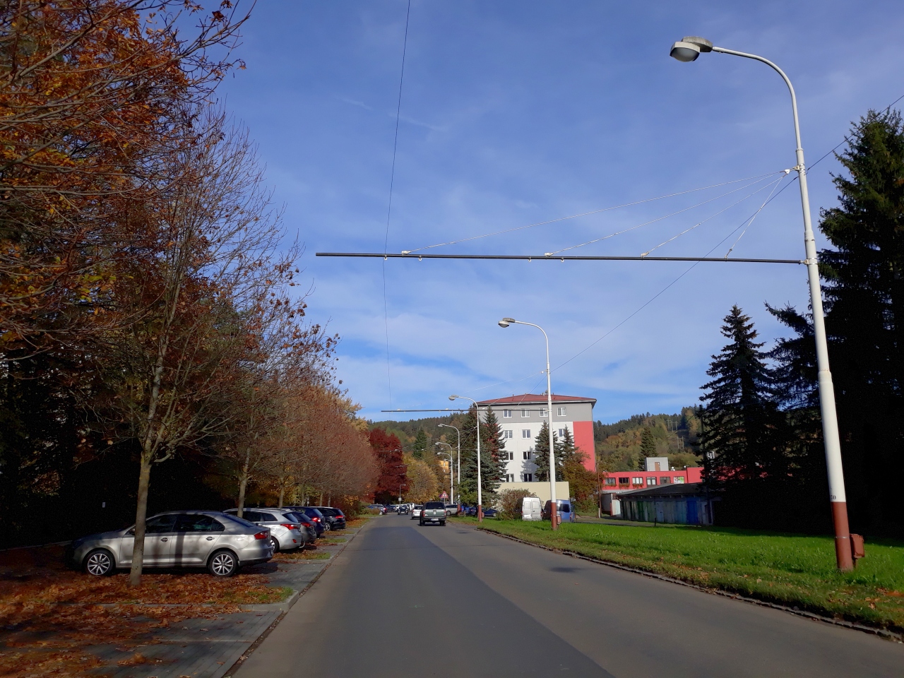 Марианске-Лазне — Троллейбусные линии и инфраструктура