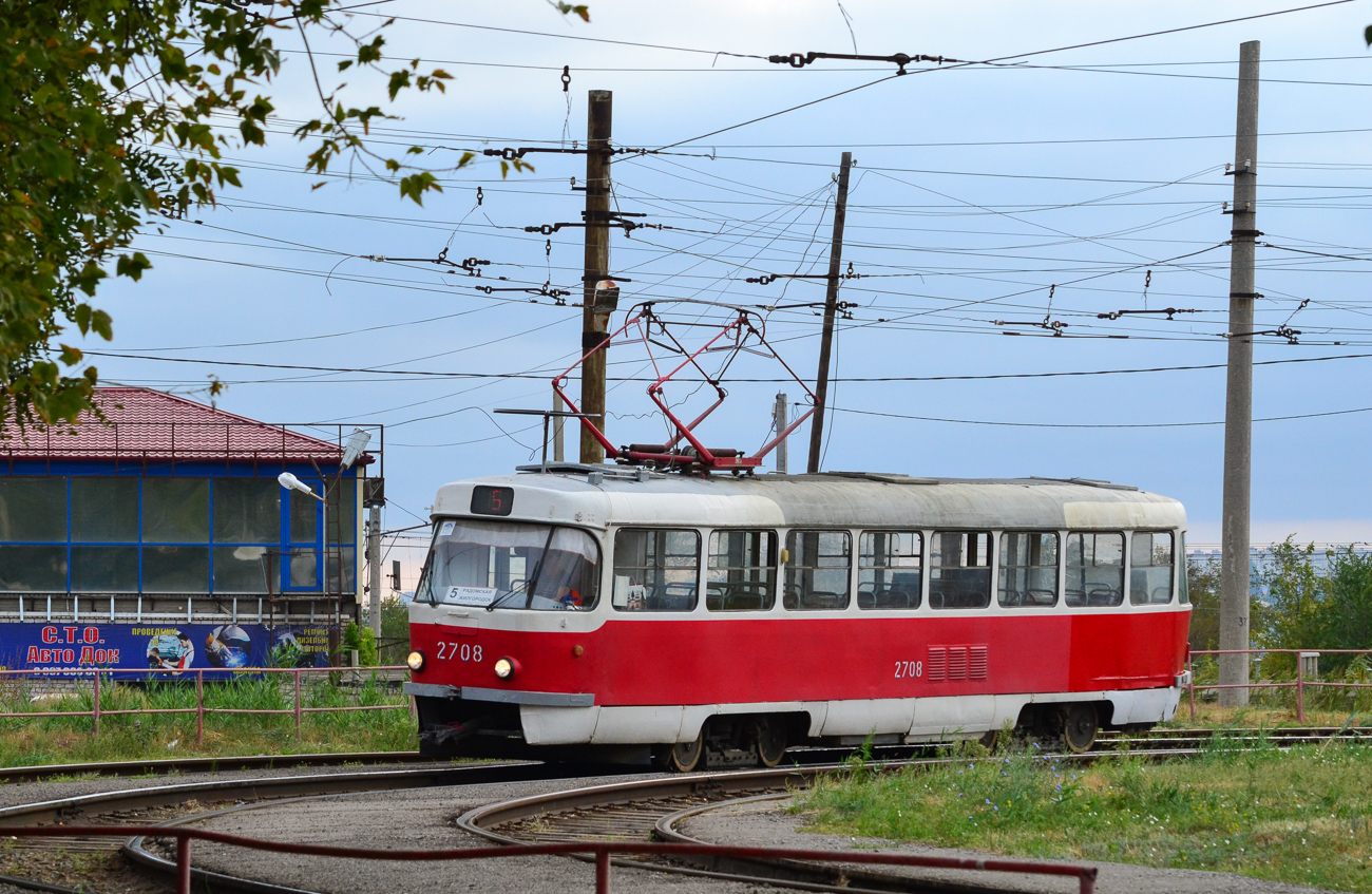 Волгоград, Tatra T3SU № 2708