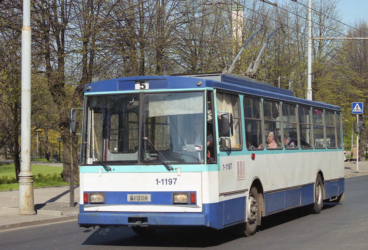 Рига, Škoda 14Tr89/6 № 1-1197