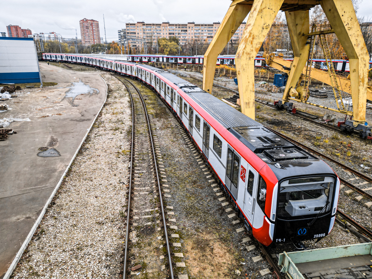 Sankt Peterburgas, 81-725.1 "Baltiets" (MVM) nr. 25006; Mytiščiai — Metrovagonmash; Mytiščiai — New cars