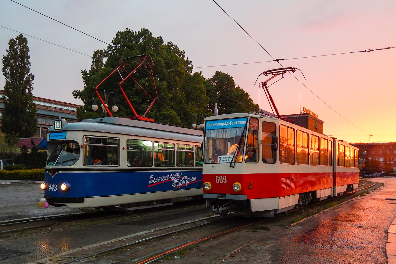 Калининград, Tatra KT4D № 609