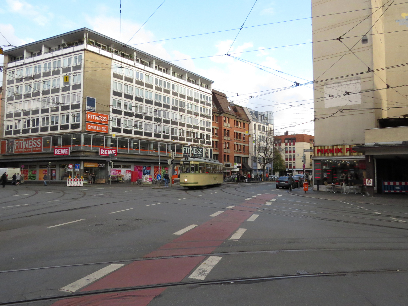 Нюрнберг — Трамвайные линии и инфраструктура