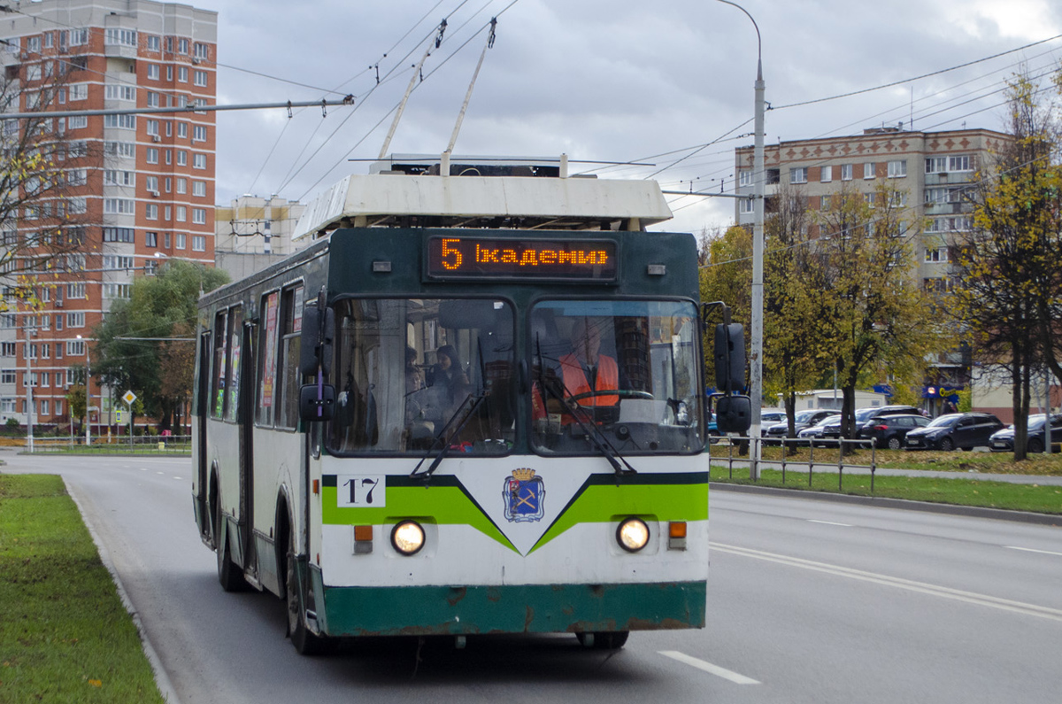 Иваново 17 апреля. Новый троллейбусный маршрут в Подольске.