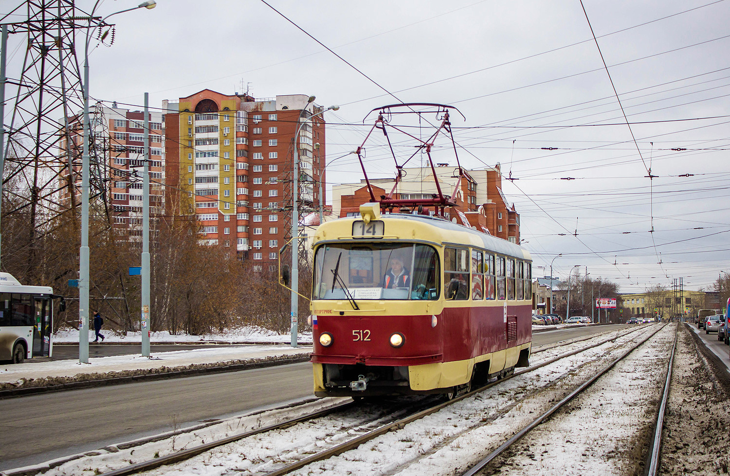 Екатеринбург, Tatra T3SU (двухдверная) № 512