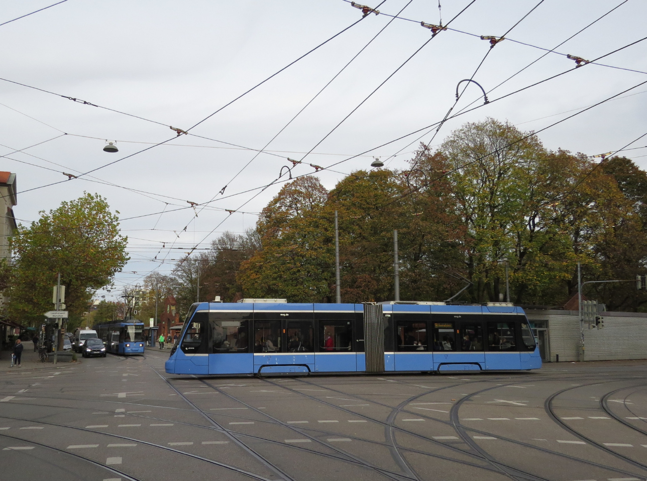 Мюнхен, Siemens Avenio T2.7 № 2706; Мюнхен — Трамвайные линии и инфраструктура
