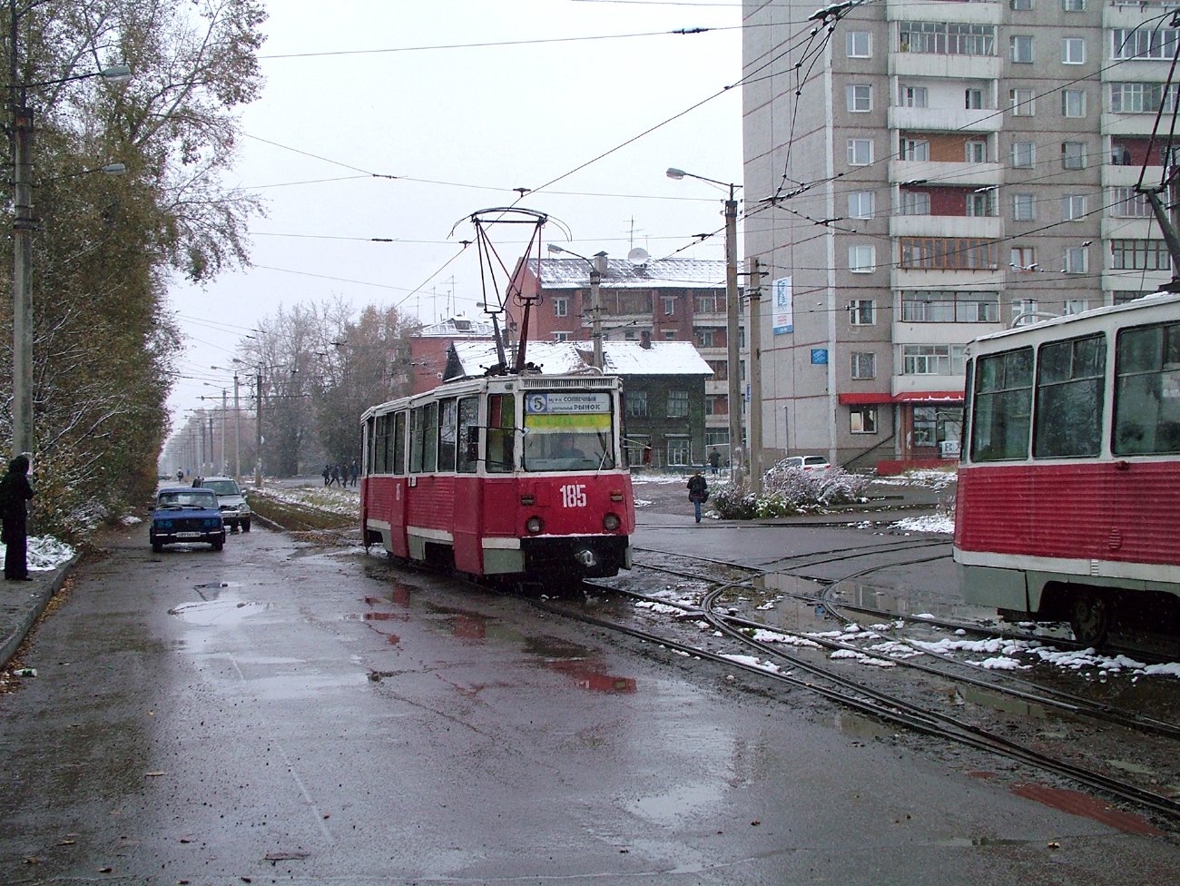 Иркутск, 71-605 (КТМ-5М3) № 185; Иркутск — Конечные станции и разворотные кольца