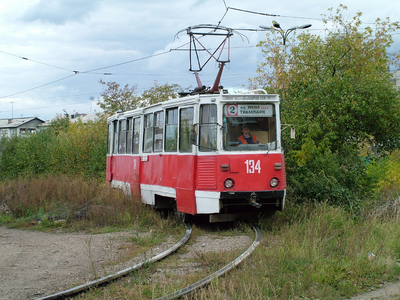 Иркутск, 71-605 (КТМ-5М3) № 134; Иркутск — Конечные станции и разворотные кольца