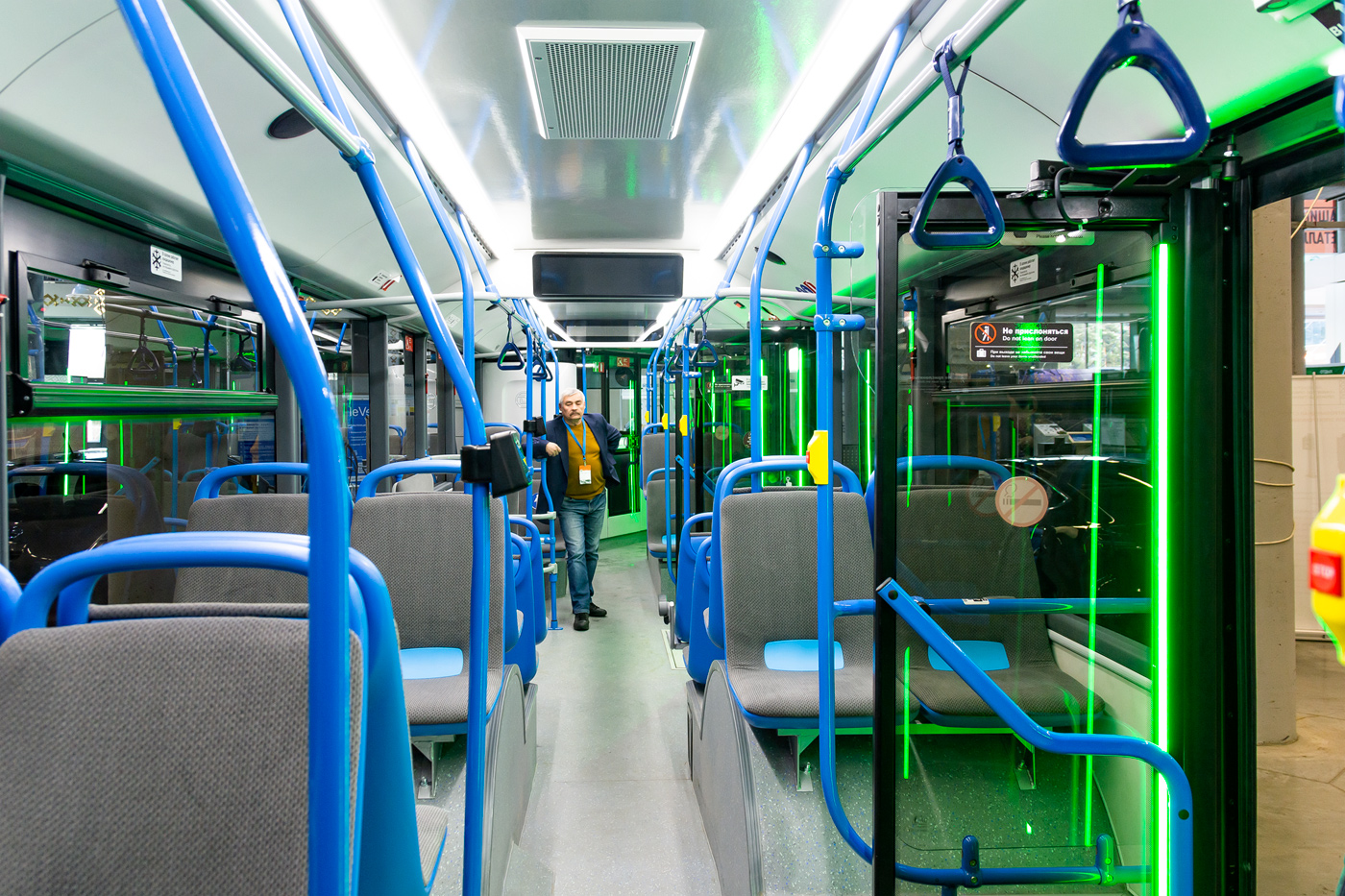 Ufa, UTTZ-6242 # 6242; Ufa — Car interiors; Ufa — New BTZ trolleybuses