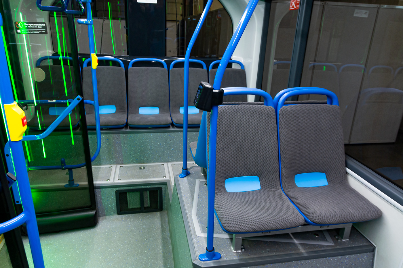 Ufa, UTTZ-6242 Nr. 6242; Ufa — Car interiors; Ufa — New BTZ trolleybuses