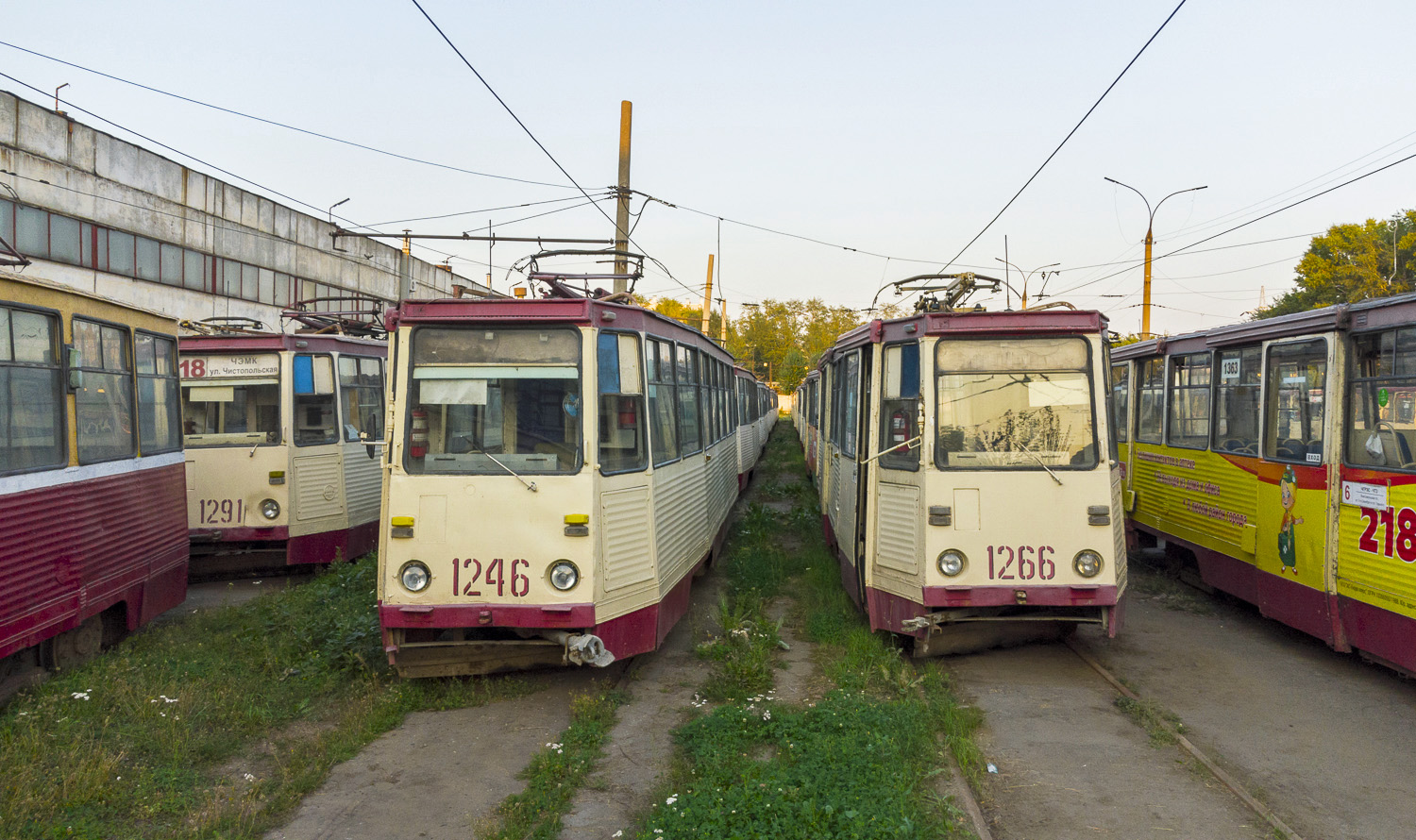 Cseljabinszk, 71-605 (KTM-5M3) — 1246; Cseljabinszk, 71-605 (KTM-5M3) — 1266