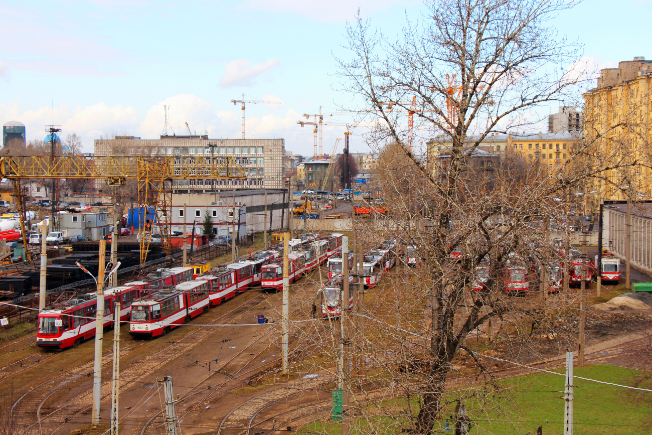 Санкт-Петербург — Трамвайный парк № 1