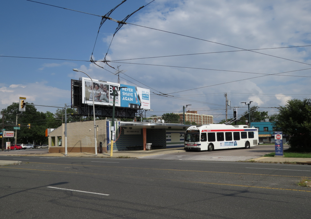 Филадельфия — Троллейбусные линии и инфраструктура