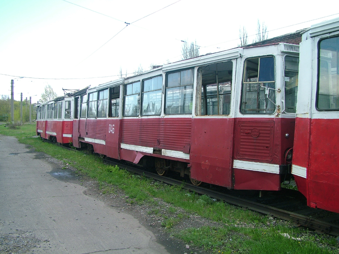 Авдеевка, 71-605 (КТМ-5М3) № 046; Авдеевка — Трамвайный парк
