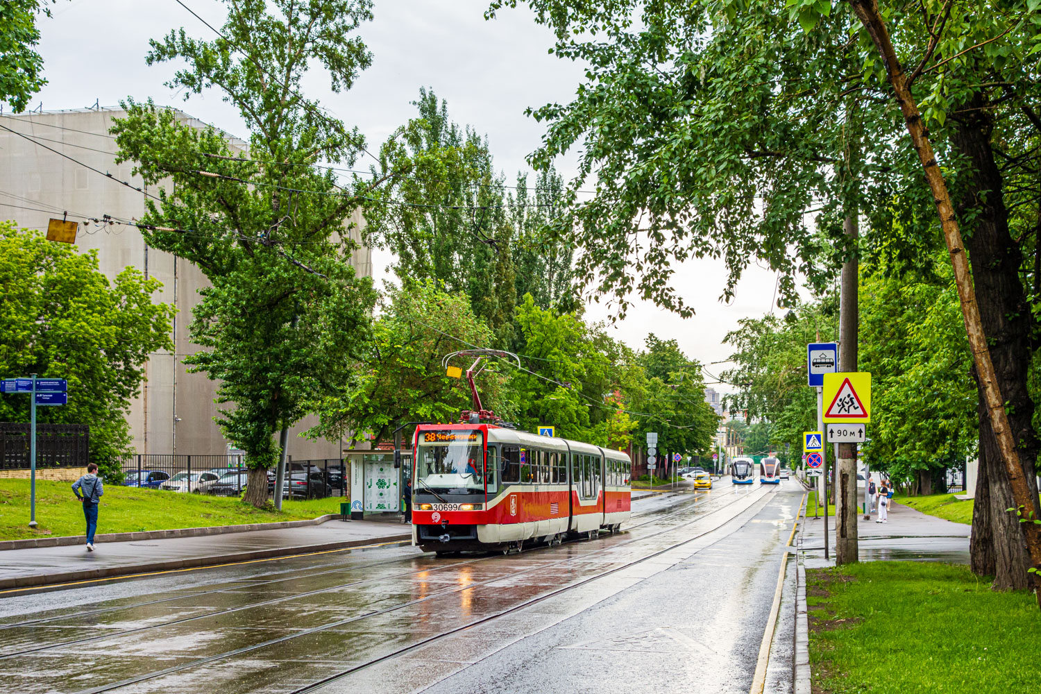 Москва, Tatra KT3R № 30699