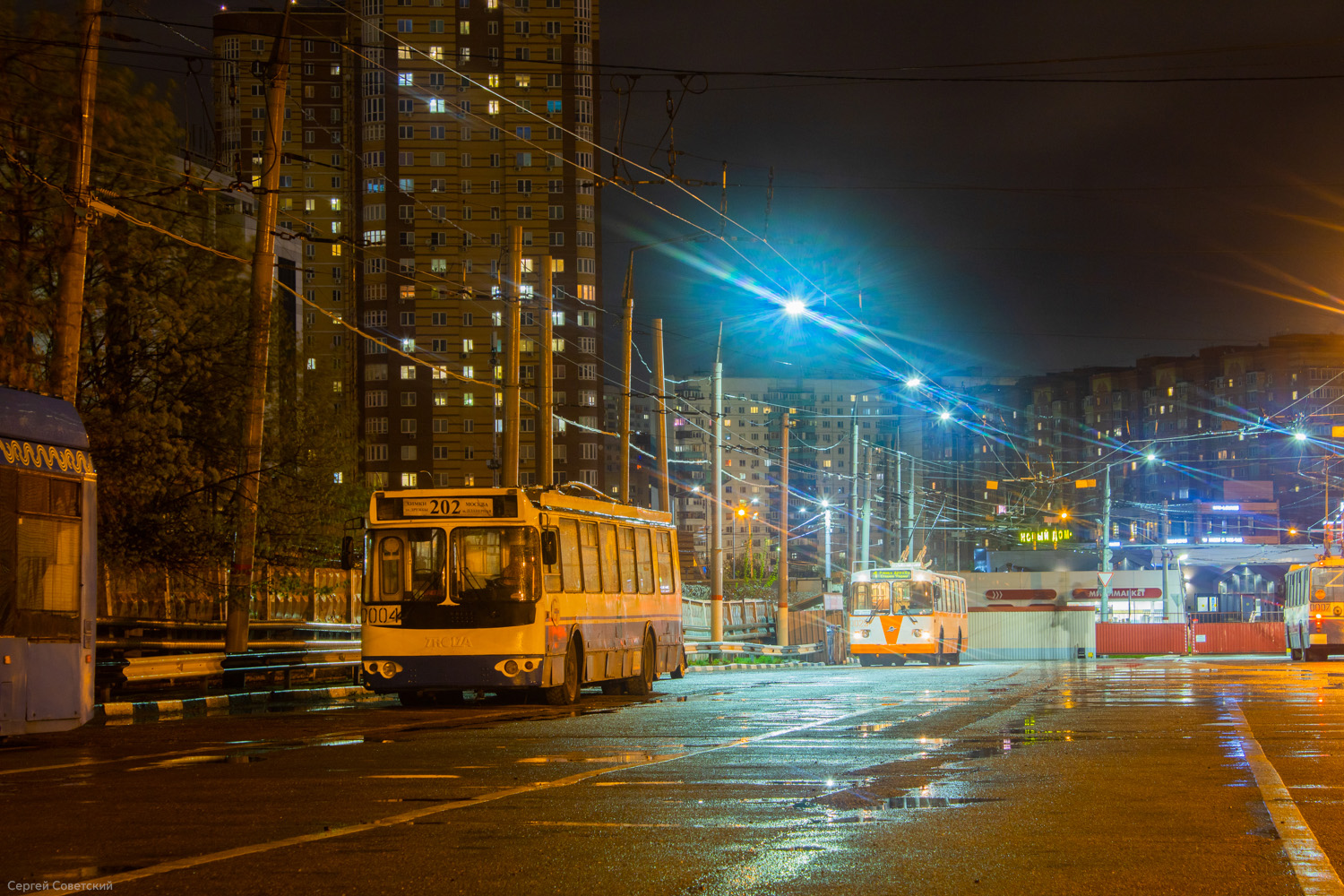 Химки — Разные фотографии; Химки — Троллейбусные линии и инфраструктура