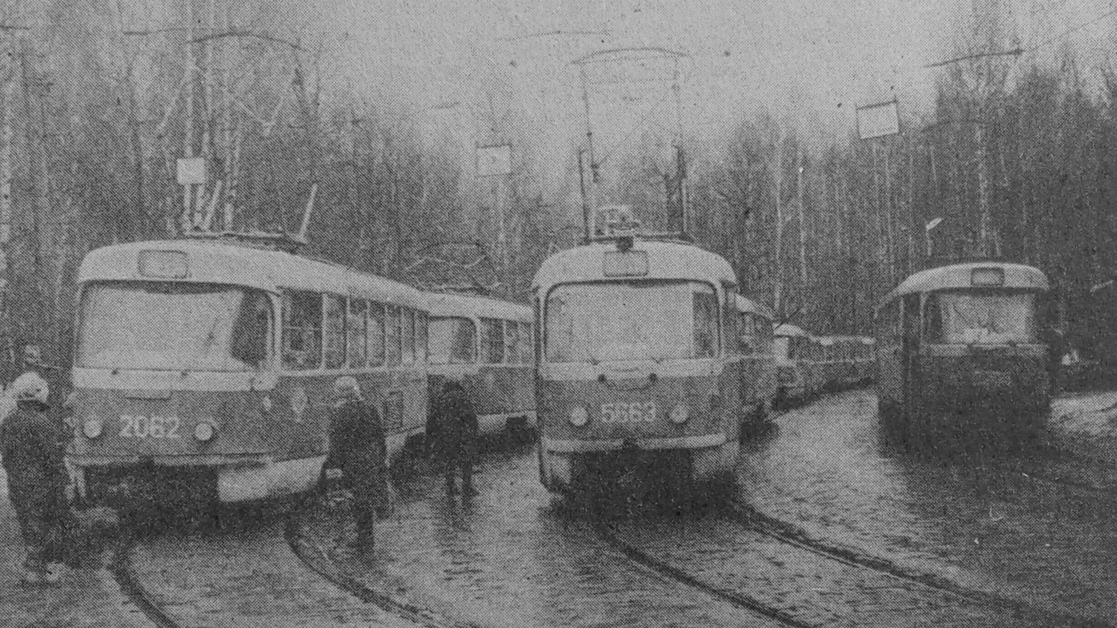 Москва, Tatra T3SU (двухдверная) № 2062; Москва, Tatra T3SU № 5663
