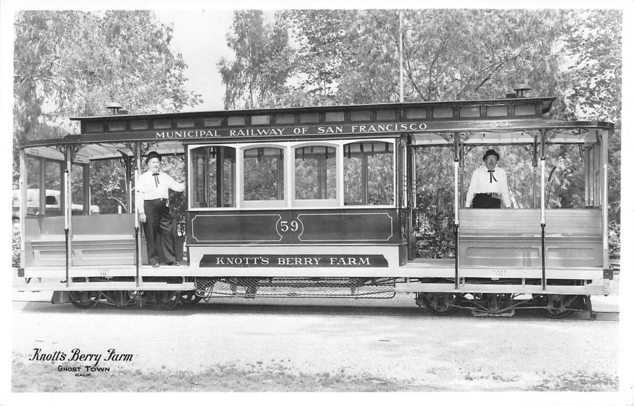 Лос-Анджелес, California cable car № 59; Лос-Анджелес — Кабельные трамваи Knott's Berry Farm 1955-1979