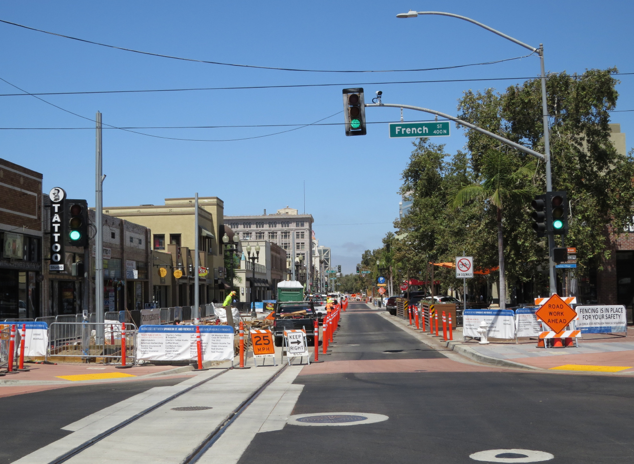 Санта-Ана — Строительство сети OC Streetcar