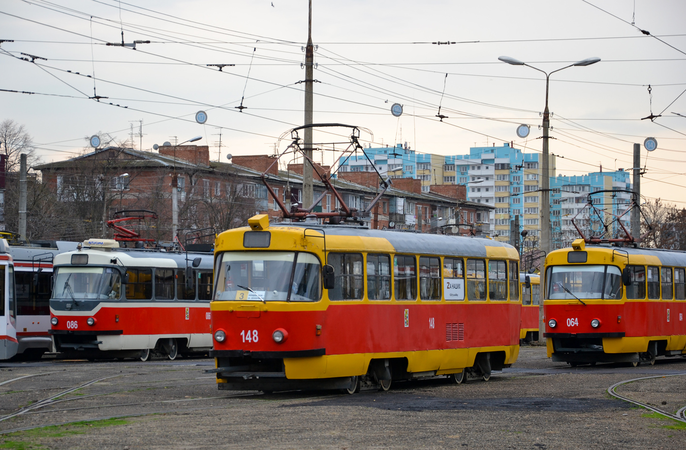 Краснодар, Tatra T3SU № 148