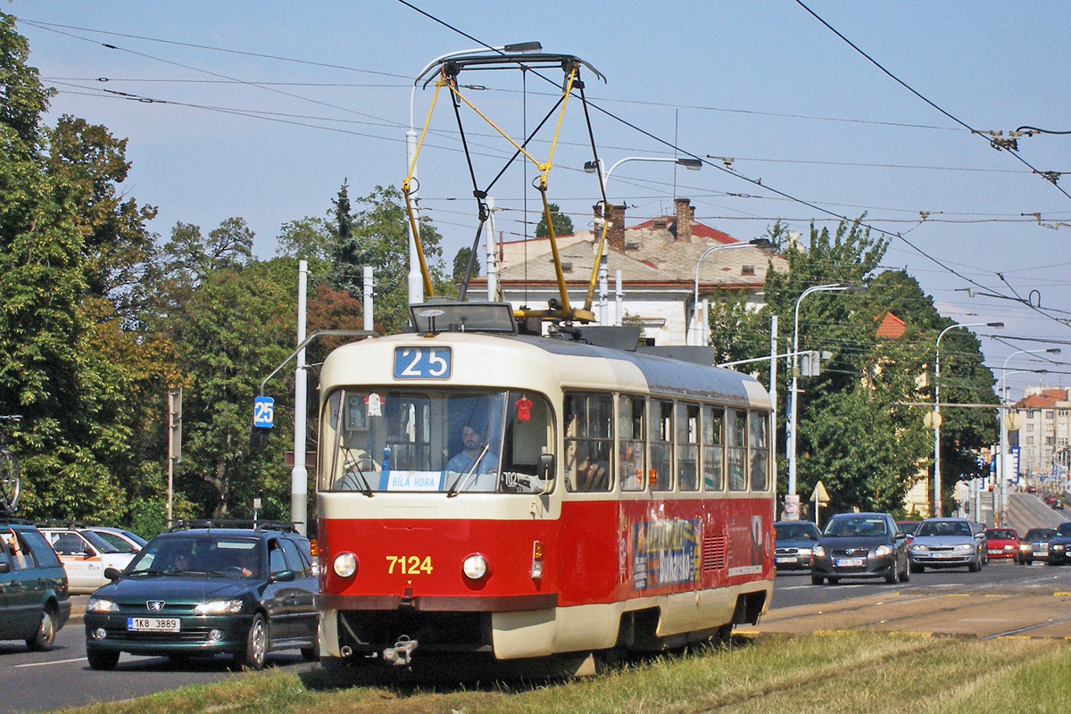 Прага, Tatra T3SUCS № 7124