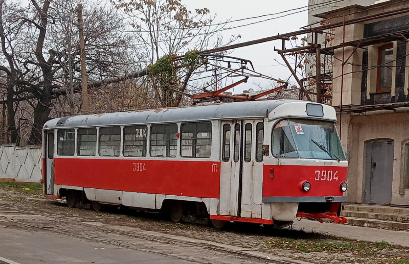Донецк, Tatra T3SU (двухдверная) № 3904