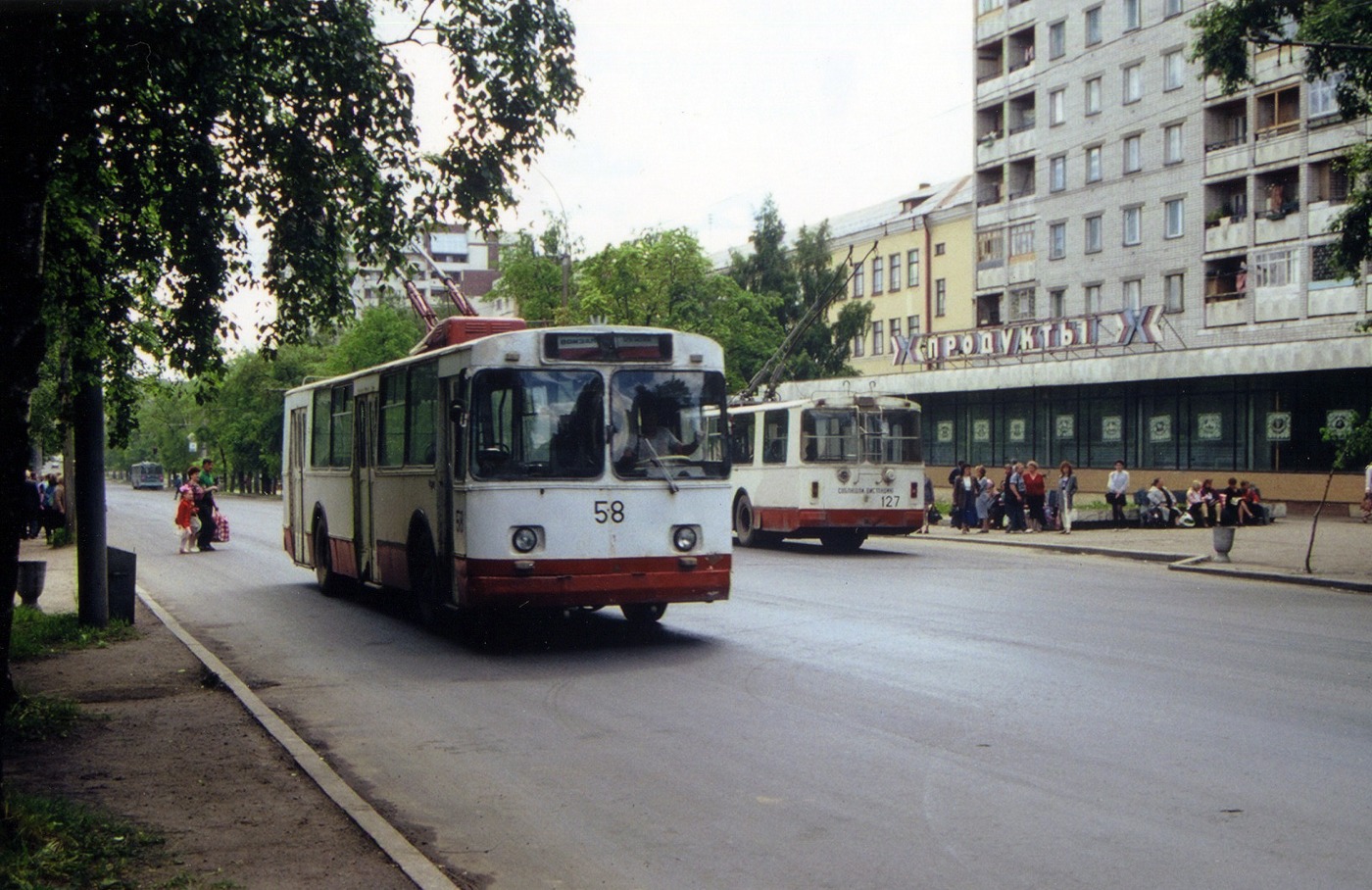 Вологда, ЗиУ-682В № 58; Вологда, ЗиУ-682В-012 [В0А] № 127