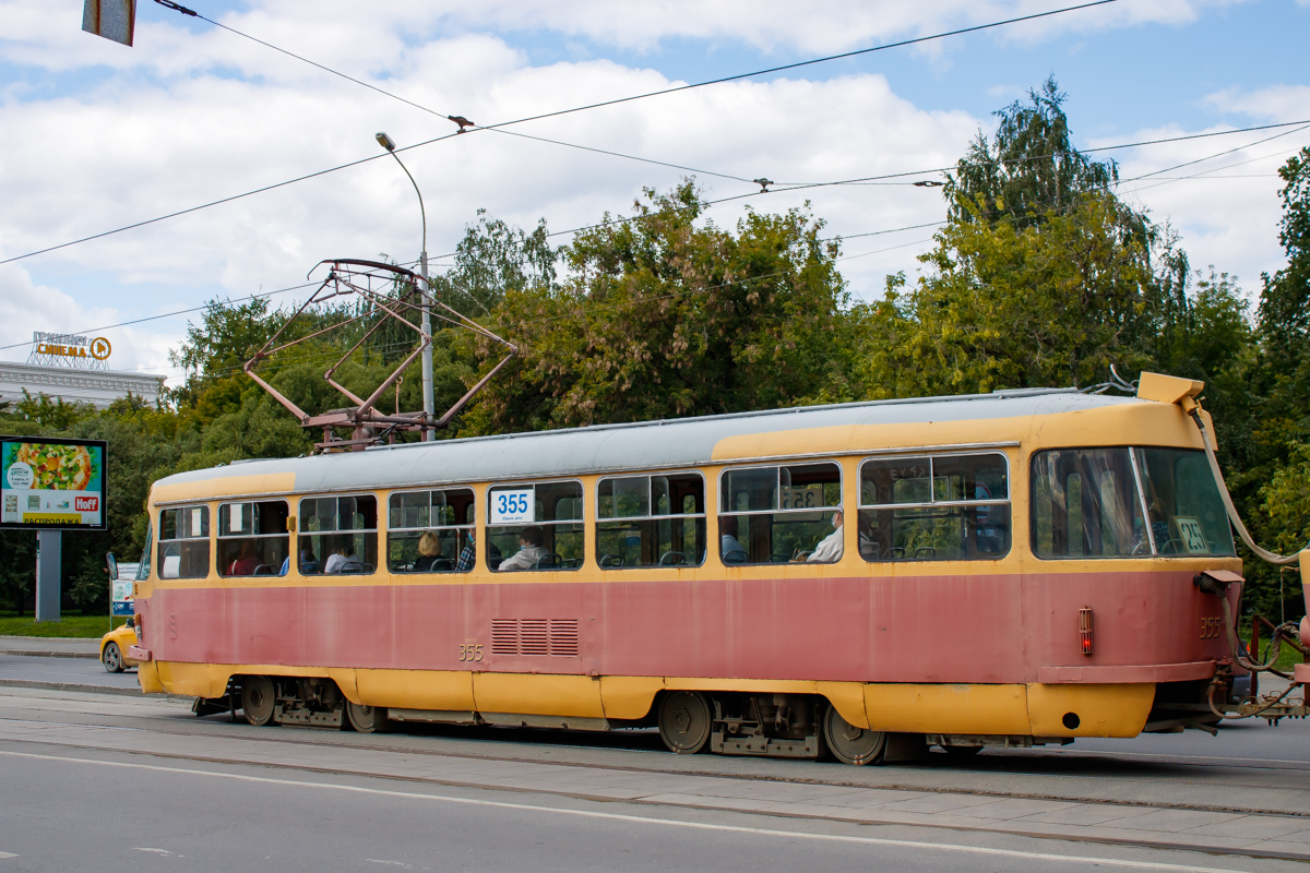 叶卡捷琳堡, Tatra T3SU # 355