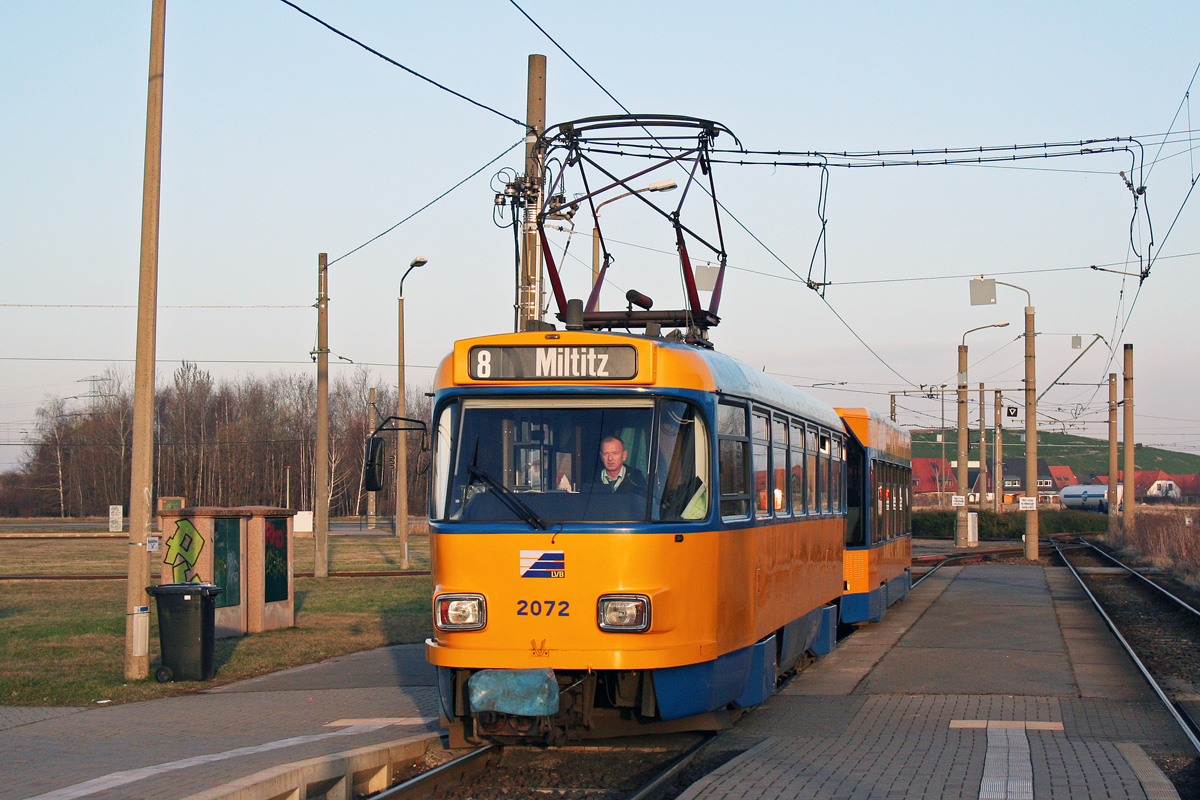 Leipzig, Tatra T4D-M2 Nr. 2072
