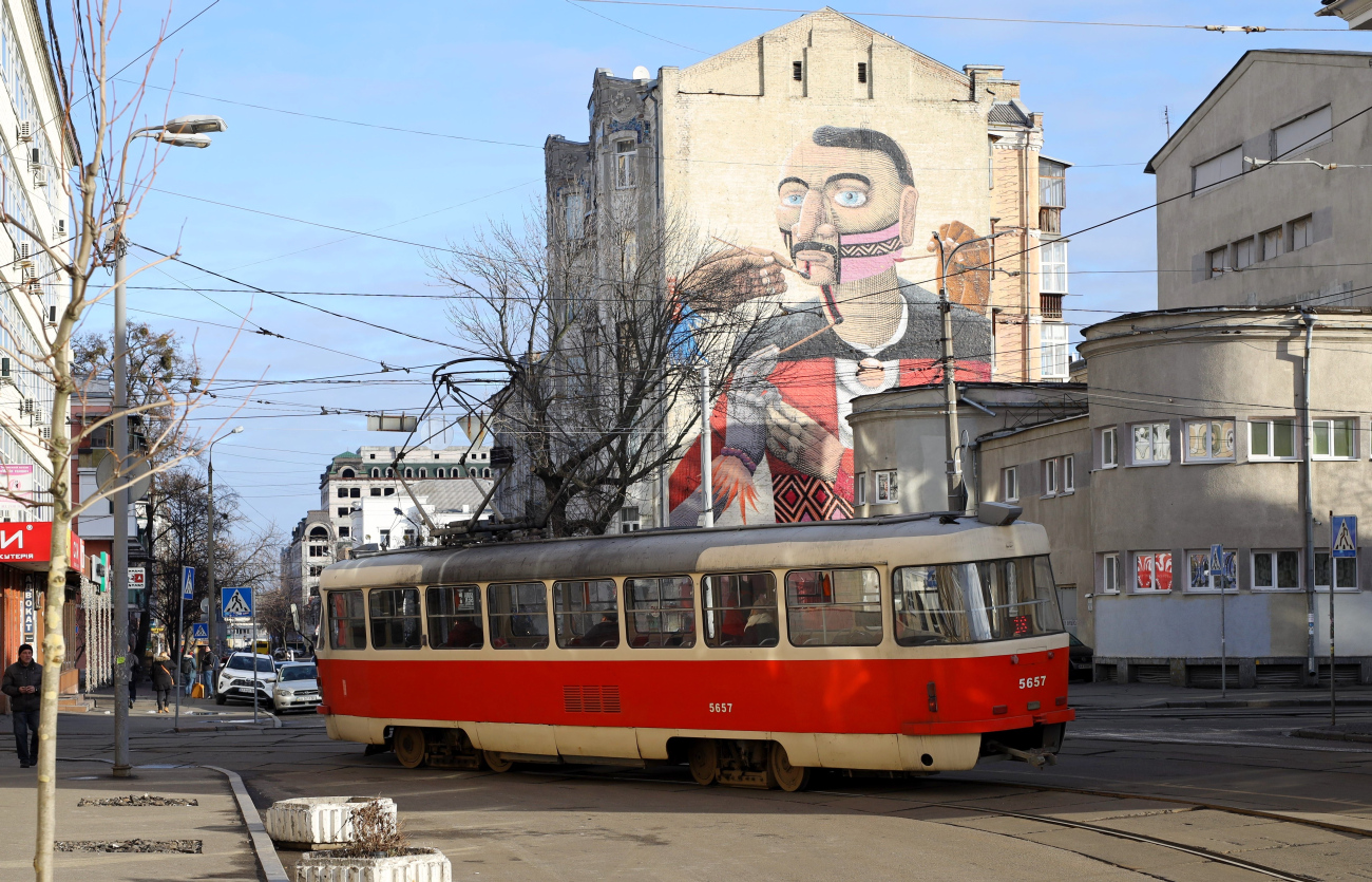 Киев, Tatra T3SUCS № 5657