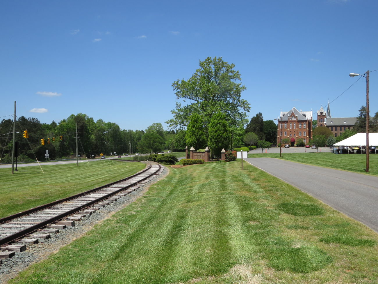 Belmont — Historic Trolley Line and Infrastructure
