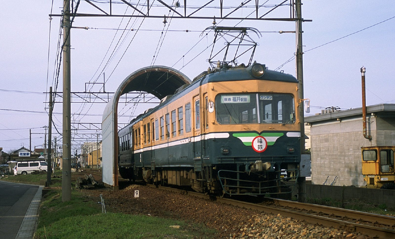 Фукуи, Nippon Sharyō № 203; Фукуи — Трамвайные линии и инфраструктура