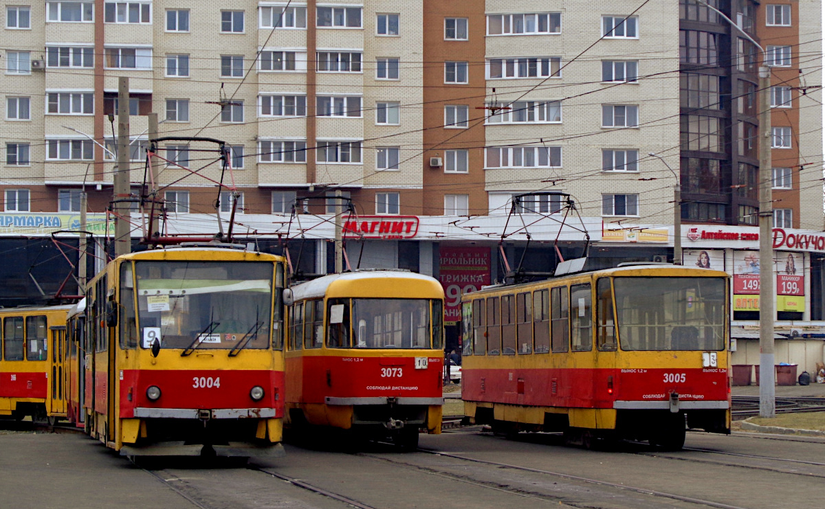 Барнаул, Tatra T6B5SU № 3004; Барнаул, Tatra T6B5SU № 3005