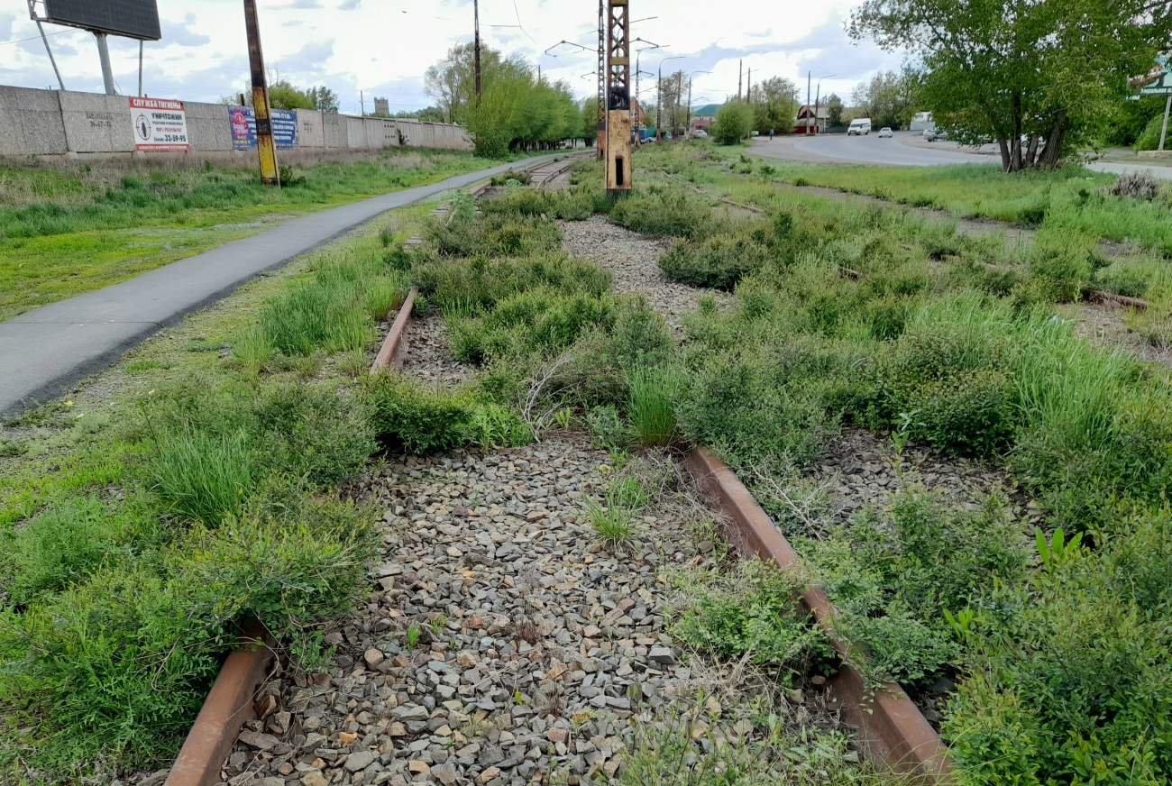 Orsk — Tram line OZTP; Orsk — Tram lines and loops