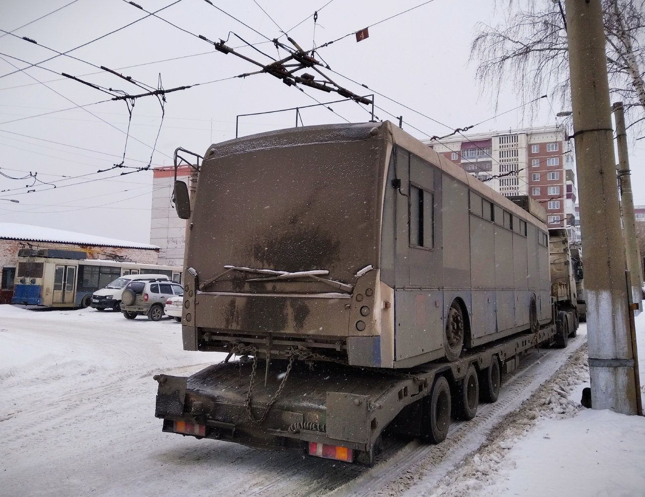 Томск — Поступление нового ПС — троллейбусы