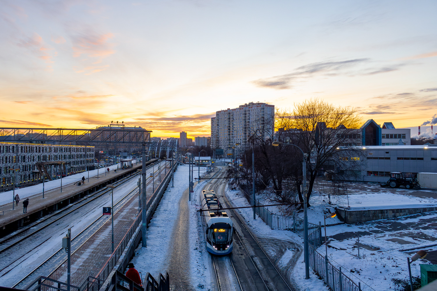 Москва — Виды с высоты; Москва — Трамвайные линии: ЮАО
