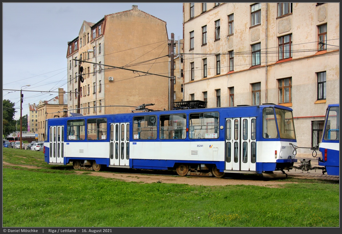Рига, Tatra T3MR (T6B5-R) № 35241