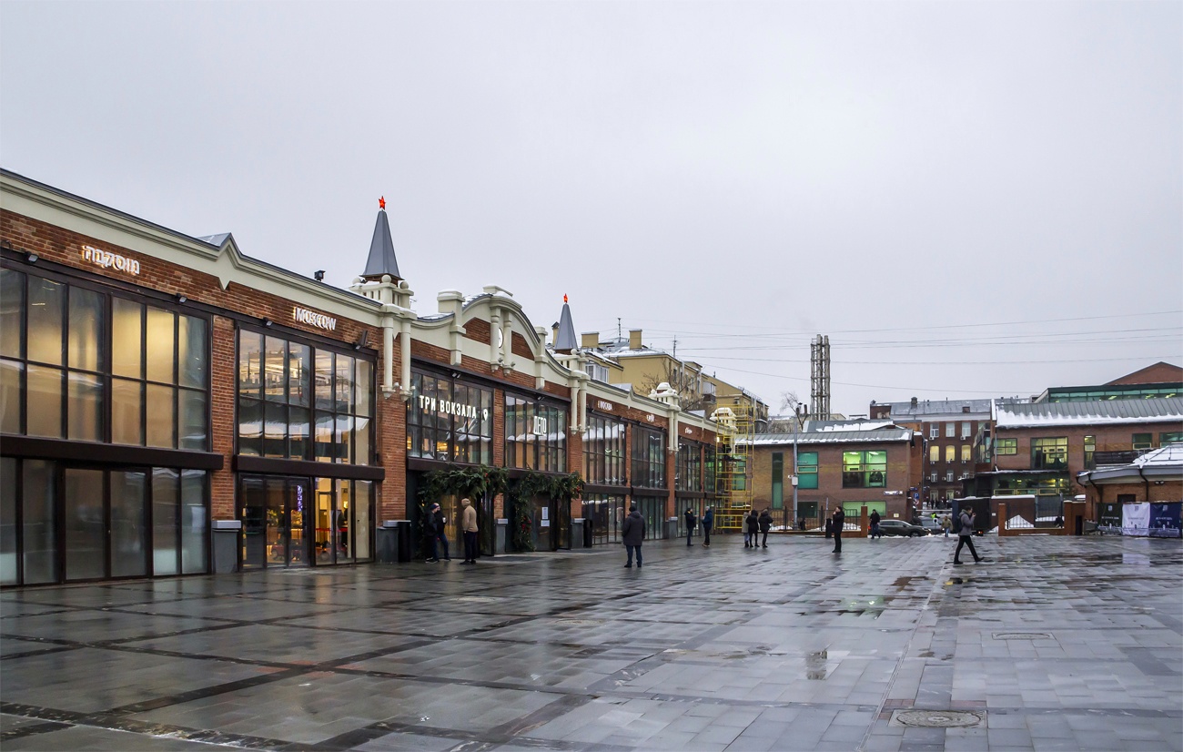 Москва — Троллейбусные парки: [2] территория на Новорязанской улице