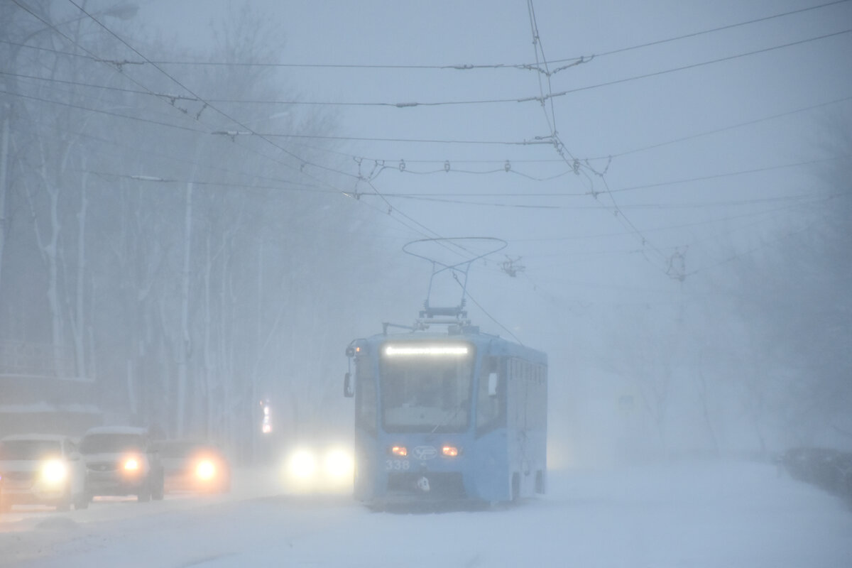 Vladivostok, 71-619K # 338; Vladivostok — Snowfalls