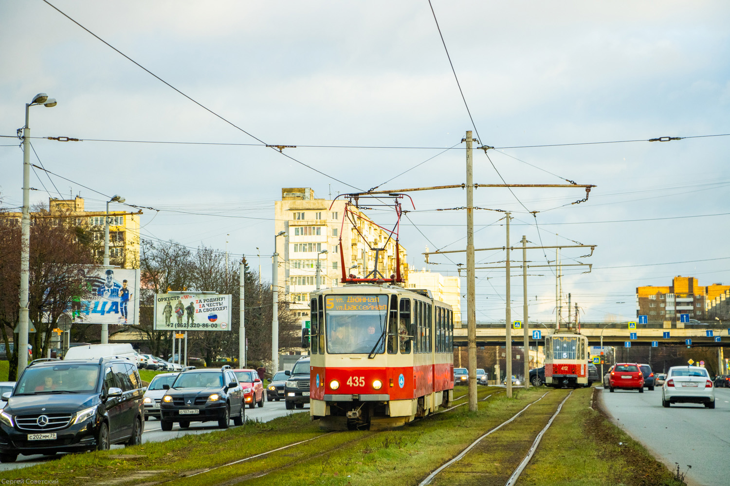 Калининград, Tatra KT4SU № 435