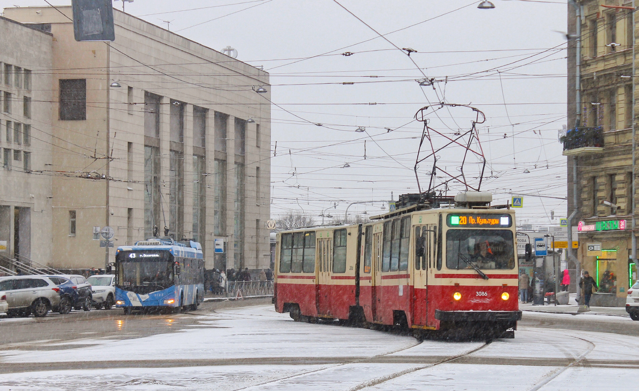 Санкт-Петербург, ЛВС-86К № 3086