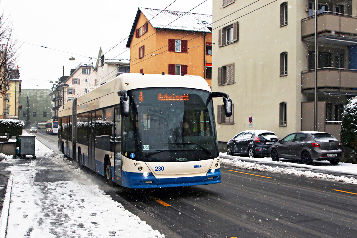 Люцерн, Hess SwissTrolley 4 (BGT-N2D) № 230