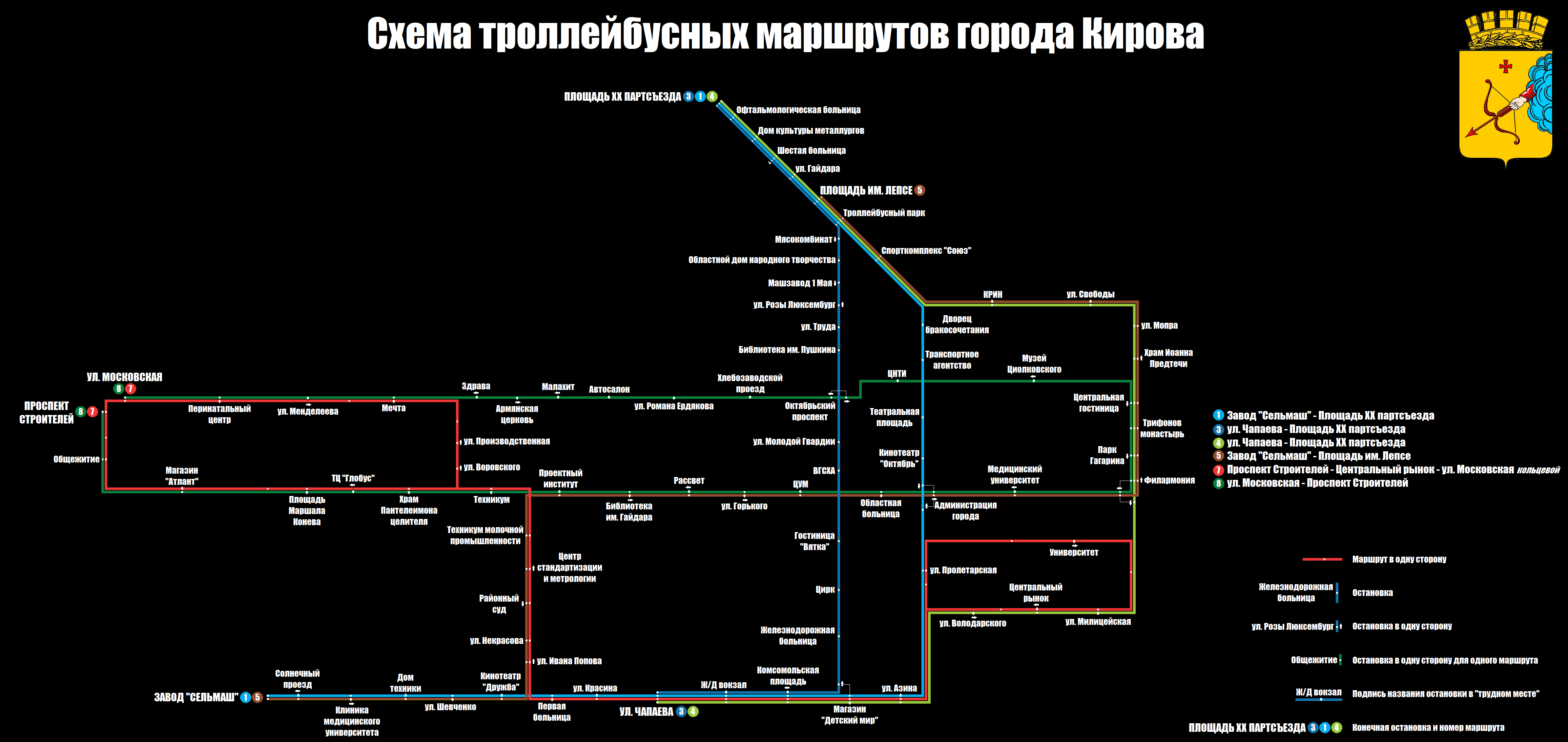 Kirov — Maps