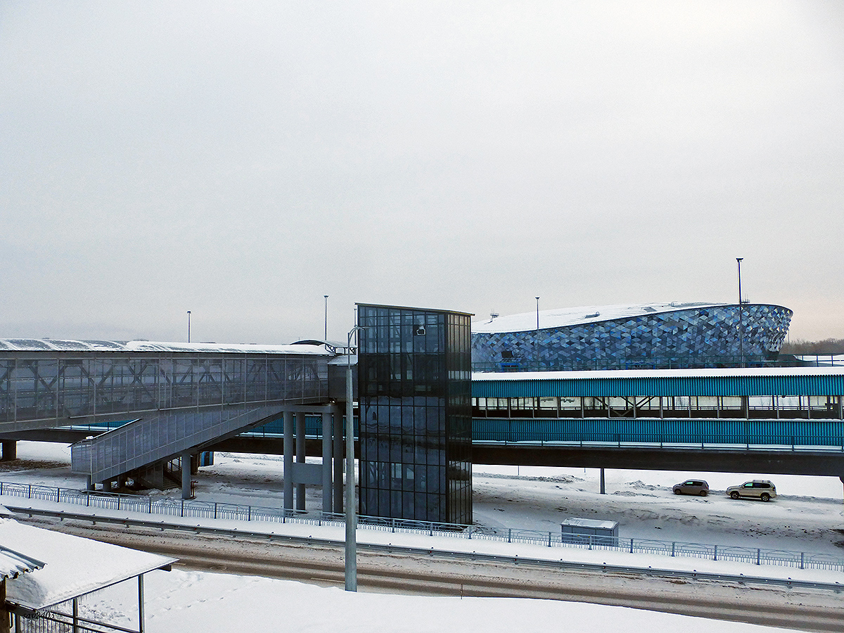 Новосибирск — Ленинская линия — метромост через Обь; Новосибирск — Ленинская линия — станция "Спортивная"