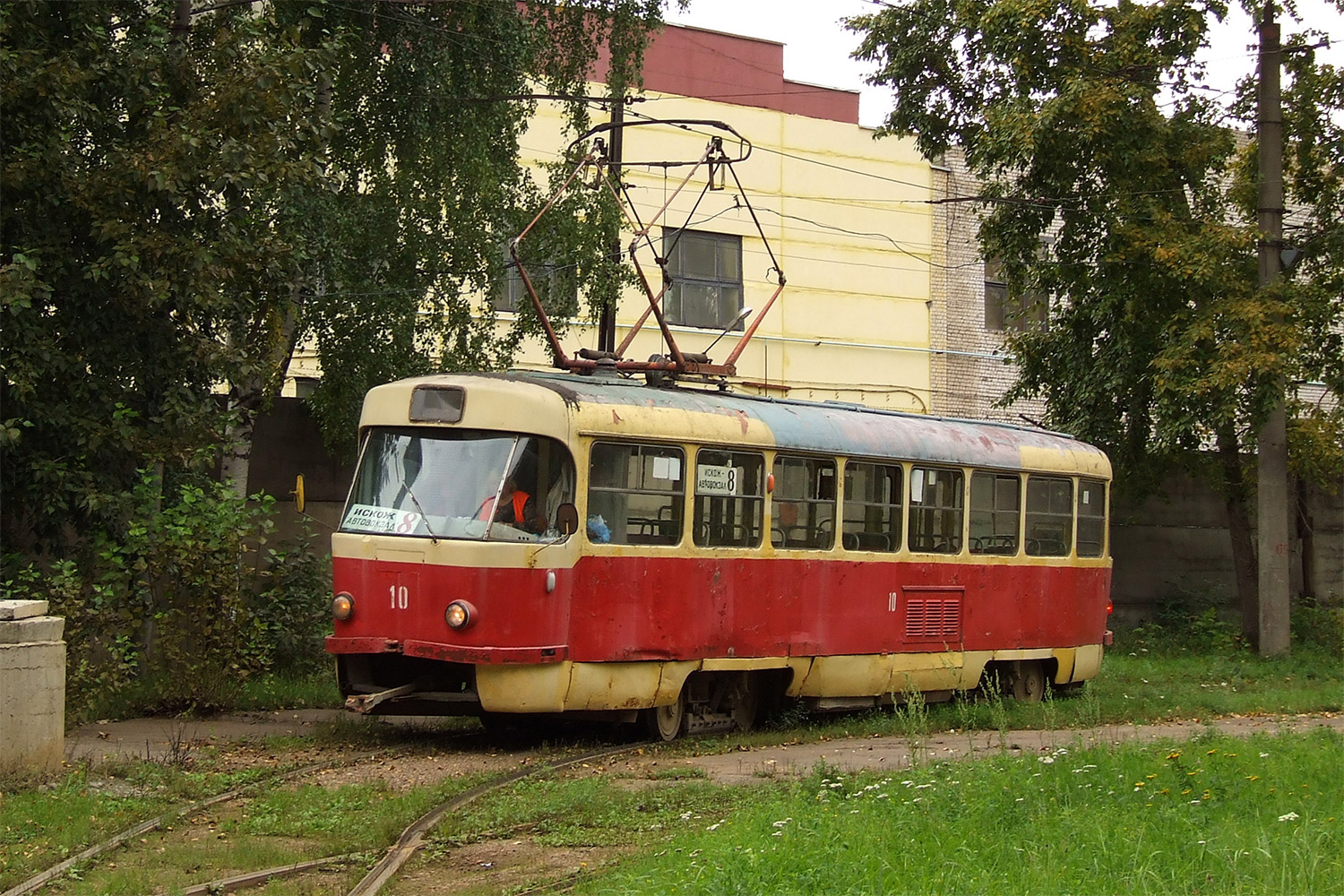 Tver, Tatra T3SU — 10; Tver — Tver tramway in the early 2000s (2002 — 2006)