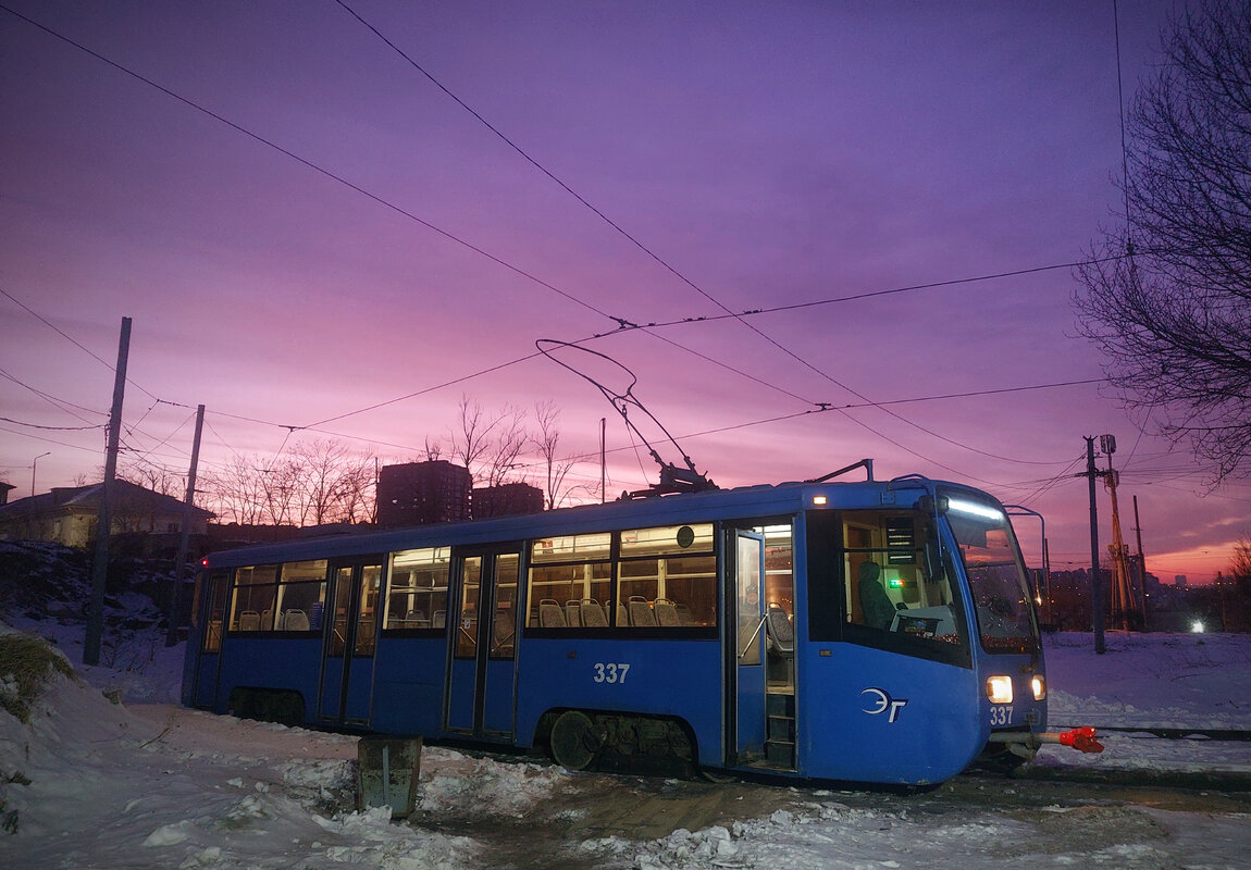 Владивосток, 71-619К № 337 — Фото — Городской электротранспорт