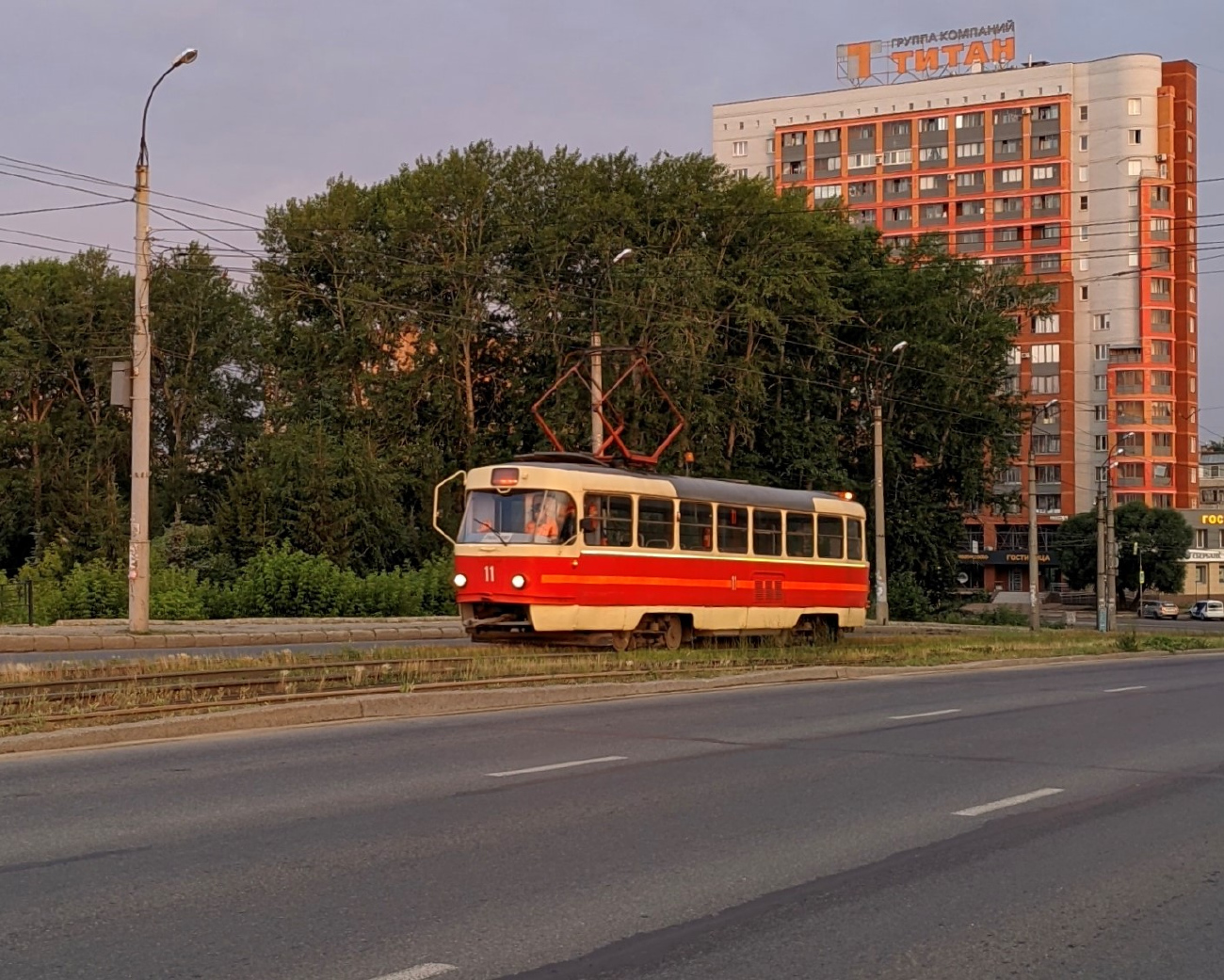 Ижевск, Tatra T3SU (двухдверная) № 11