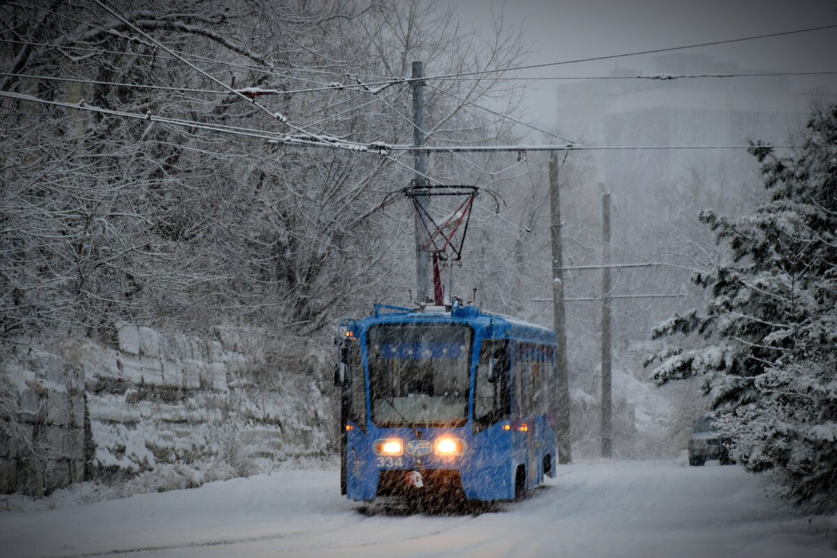 Vladivostok, 71-619K nr. 334; Vladivostok — Theme trams