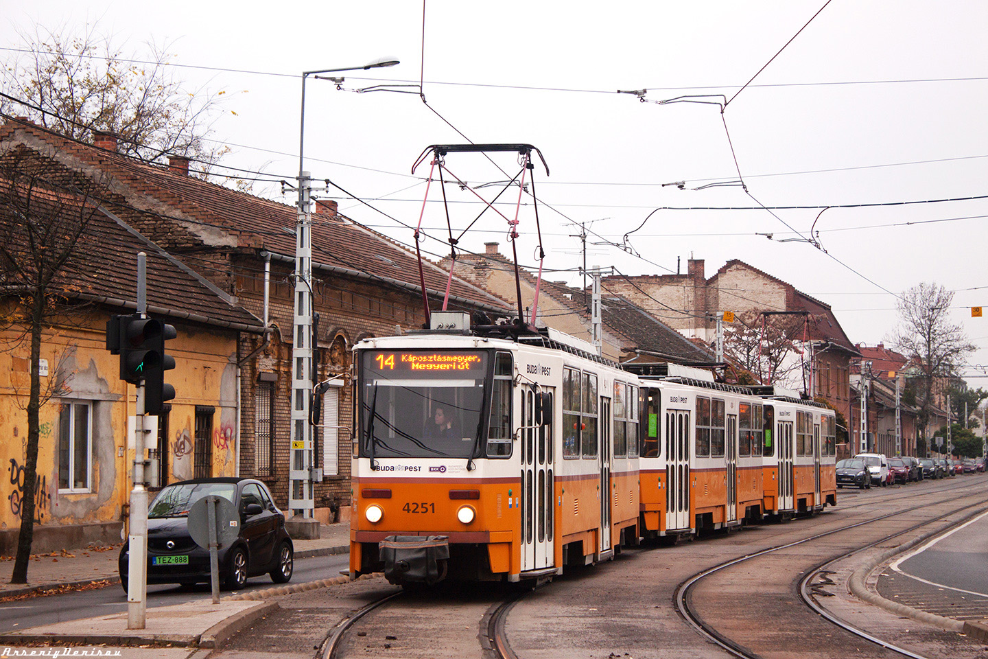 Будапешт, Tatra T5C5K2 № 4251