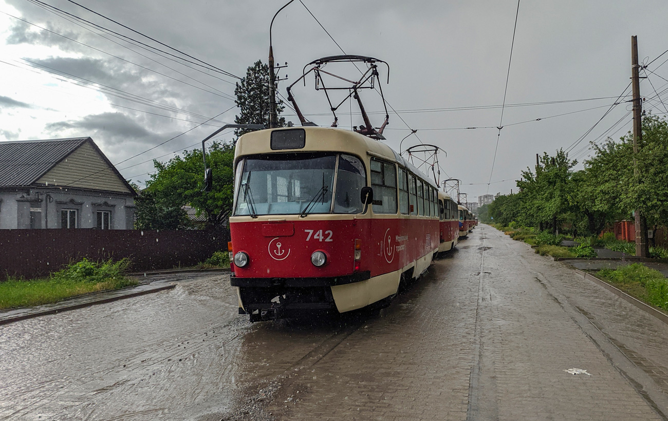 Мариуполь, Tatra T3SUCS № 742